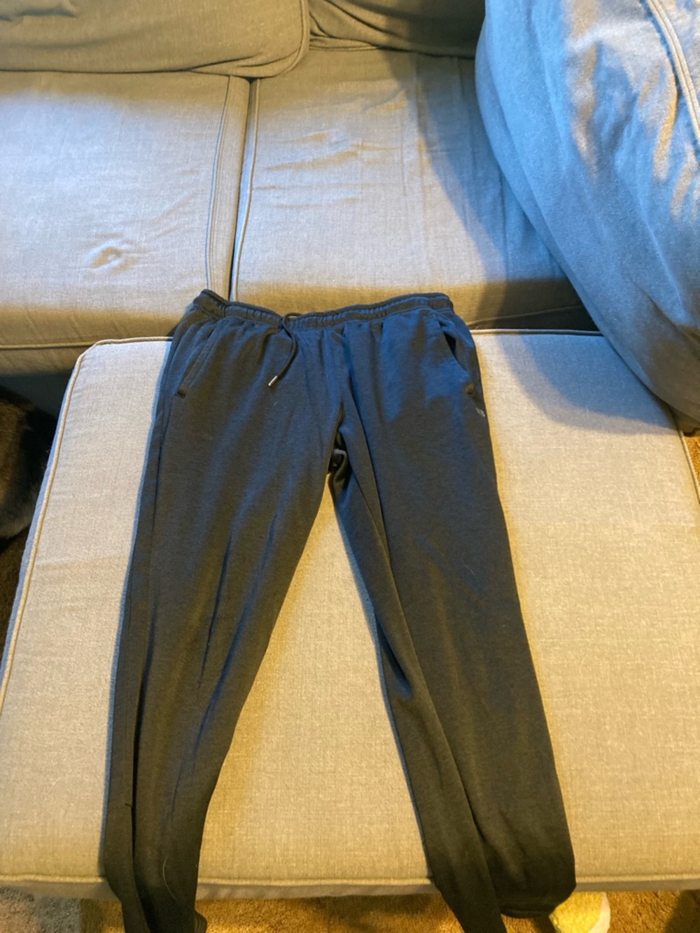 Layer 8 Men's Charcoal Black Jogger Pants